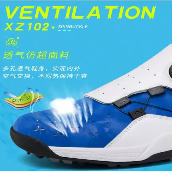 Men's and Women's Waterproof Golf Shoes Outdoor Non-slip Golf Training Shoes