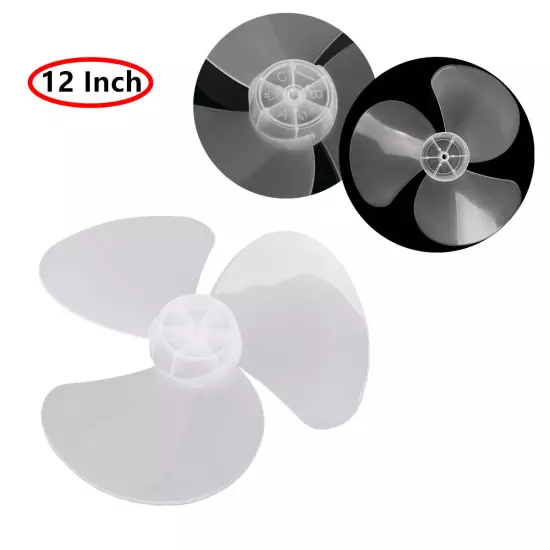 12/14/16/20 Inch Plastic Fan Blade Replacements for Standing Fan Table Fanner