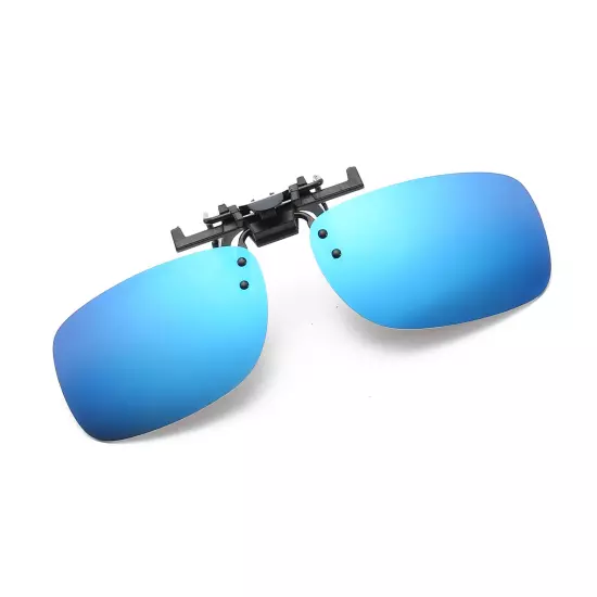 Polarized Unisex Clip On Flip Up Sunglasses for Men Women UV Protection Glasses