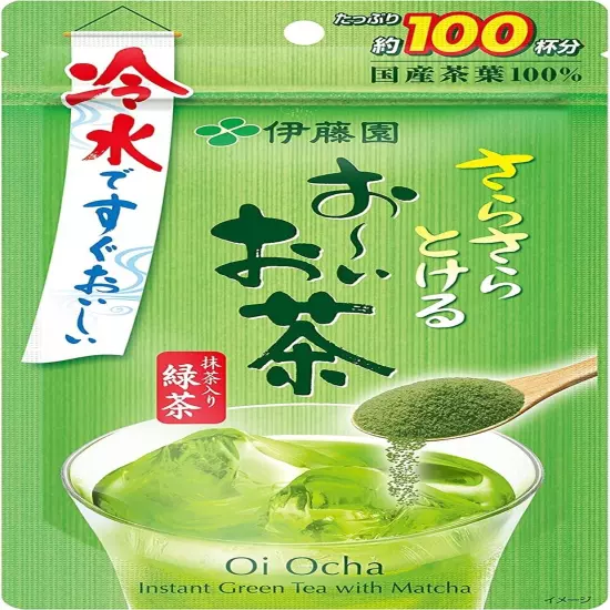 ITOEN Oi Ocha Green Tea Powder 80 g 100 cups Matcha Blended