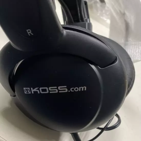 Koss SB40 4-Prong XLR Connector Computer Headset with Microphone