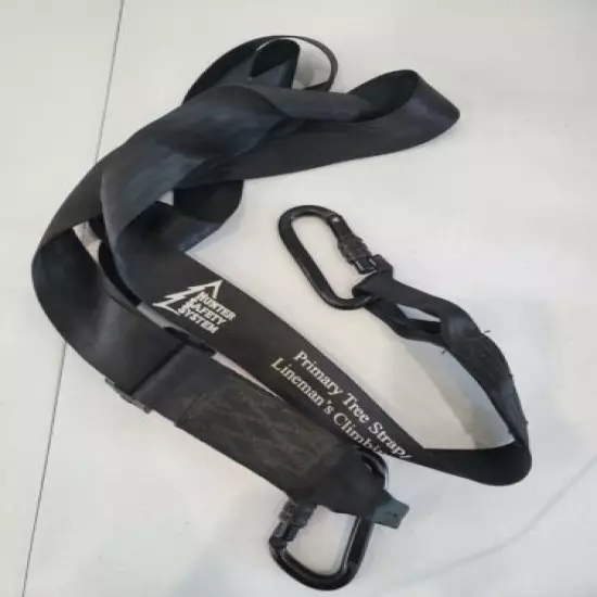 Hunter Safety System Quick-Connect Tree Strap Quickly Quietly Safety Lineman