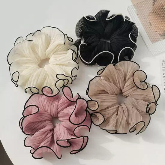 Women Ladies Handmade Extra Large Hair Scrunchie Elastic Hair Tie Bobble Gifts ➳