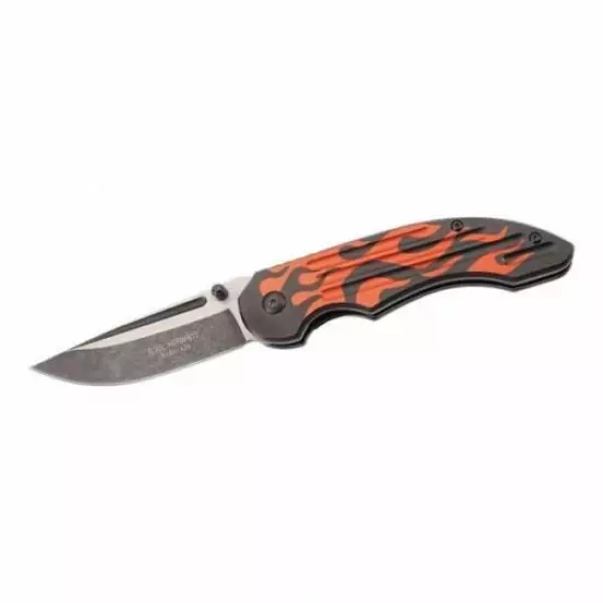 Herbertz Orange Flames Folder 8.3 cm blade - 576912