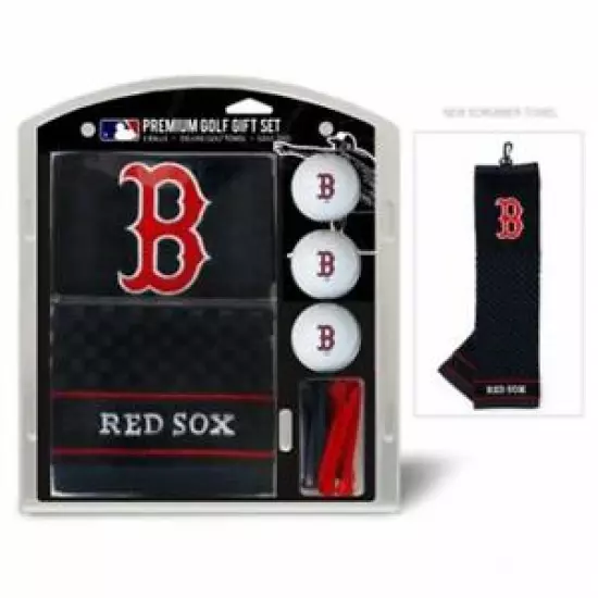 Team Golf 95320 MLB Boston Red Sox - Embr Towel Gift Set