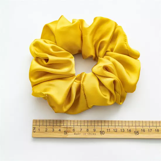 Large Scrunchies Silk Satin Elastic Hair Hair Bands Rope Tie Ponytail Accessory