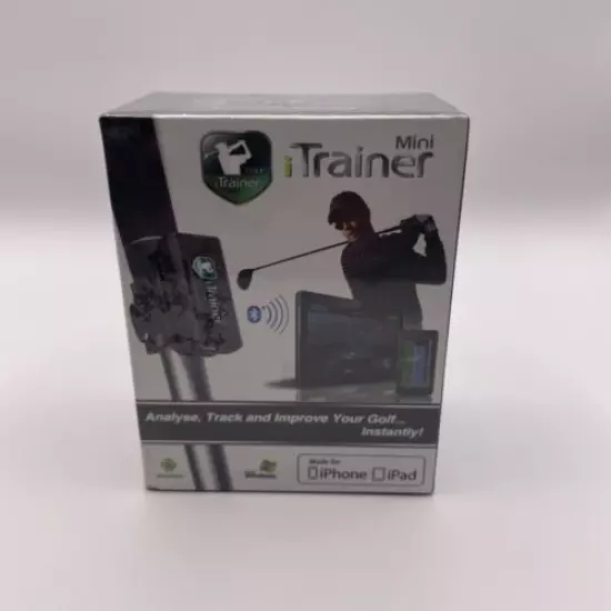 GOLF i Trainer Mini For iPhone Android/iPad, Brand NEW and Sealed