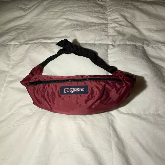 Vintage Jansport Jacket 90s Jansport Fanny Pack XL Foldable Travel Pack Jacket