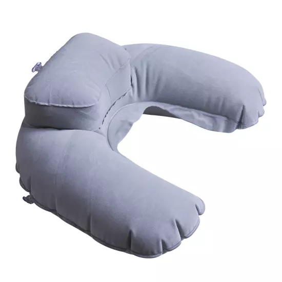 U-Shape Inflatable Pillow Portable Ultralight Soft Head Neck Rest Air Cushion