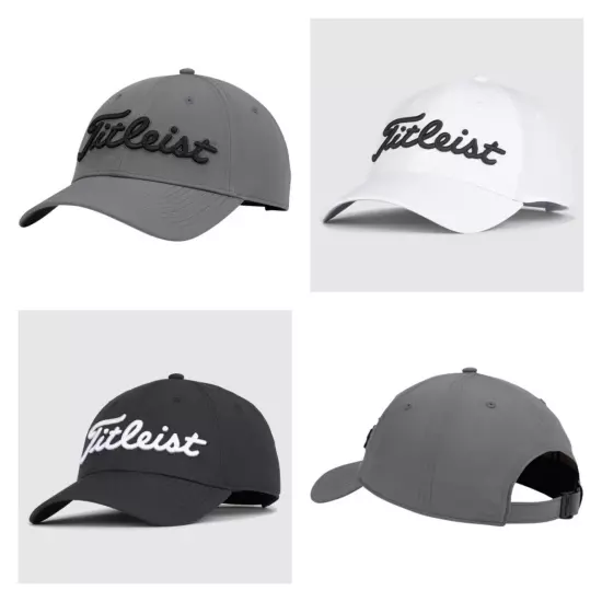 NEW Titleist Players Breezer Golf Cap In Gray or White or Black New Staycool