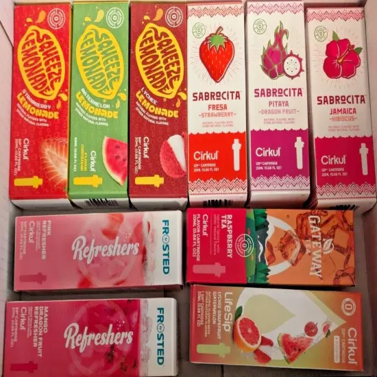 Cirkul Flavor Sip Cartridge Lemonade Hibiscus Strawberry Tea + More - YOU PICK