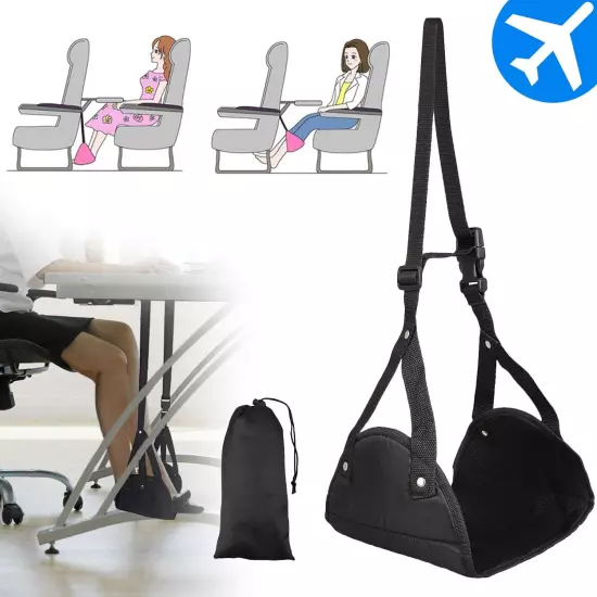 Airplane Footrest - Foot Rest for Airplane Travel Essentials, Portable Foot Hamm