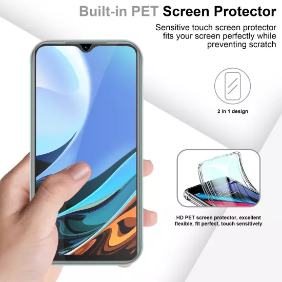 Case for Xiaomi RedMi 9T Full Phone Cover Protection TPU Silicone