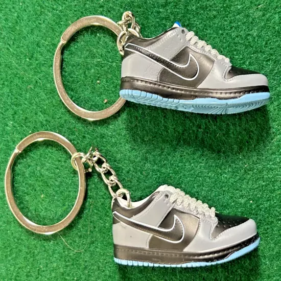 (2) Mini SB Dunk Low | Shoe Key Chain | Mini Sneaker Collectible | No Box