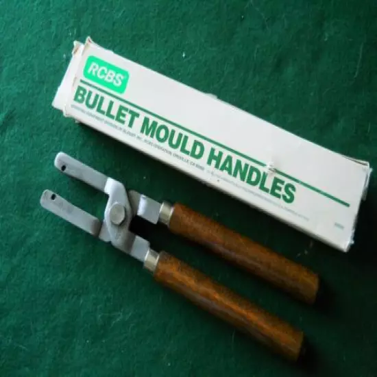 LARGE RCBS Bullet Mold Handles for 2 and 4 cavity molds - #80025 WITH BOX