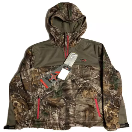 Womens 10x X Tech Hoodie Jacket Realtree Xtra #ZWF33AXF9 Sz Med NWT