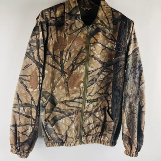 VTG Sportchief CANADA Camo Hunting Jacket Mens ￼Medium 38/40￼￼￼ Cotton￼