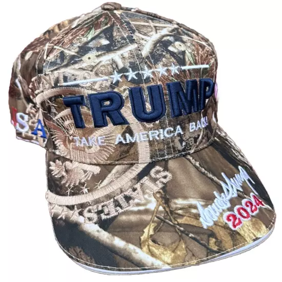 TRUMP 2024 Save America Take America Back HAT Embroidered Donald Trump Hat Cap