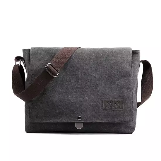 New Men Canvas Crossbody Shoulder Messenger Bags Man New Fashion Cross Body Bag 