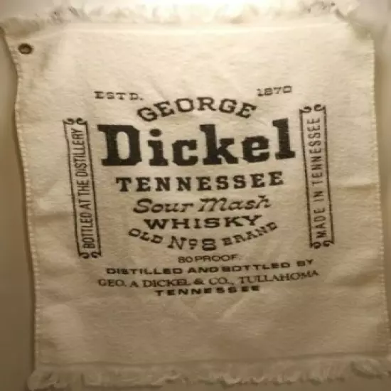 George Dickel White Cannon Golf Towel