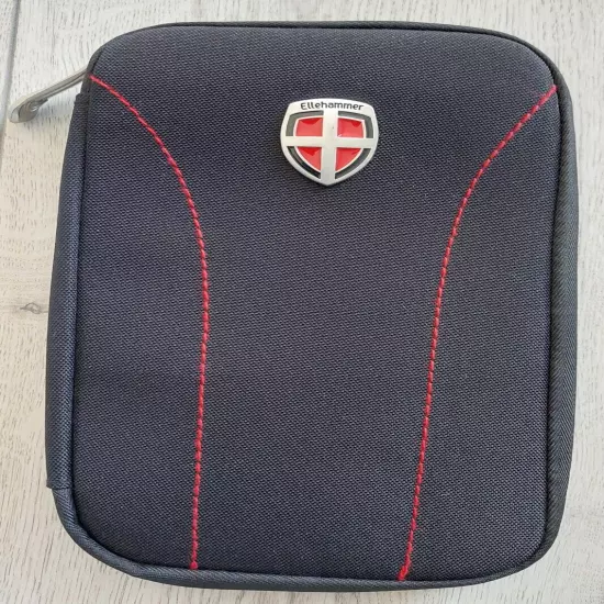 Ellehammer bag, travel document organizer, new with worn emblem, Denmark