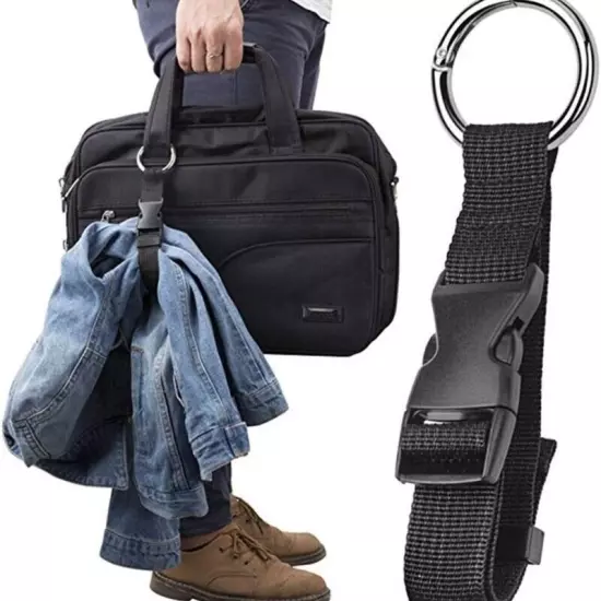 Luggage Strap Jackets Holder Adjustable Bag Grip Holder Travel Suitcase Strap