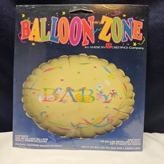 (3) VTG American Greetings Balloon Zone - Baby And Boy OH boy