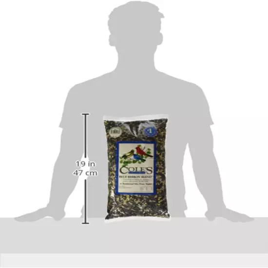 Cole'S BR05 Blue Ribbon Blend Bird Seed, 5-Pound