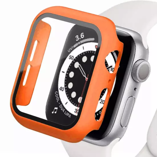 Case Cover Screen Protector For Apple Watch 9/8/7/6/5/4/SE 41/44/45/49mm/Ultra 2