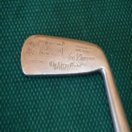 antique hickory shaft Geo Duncan Made in Scotland putter