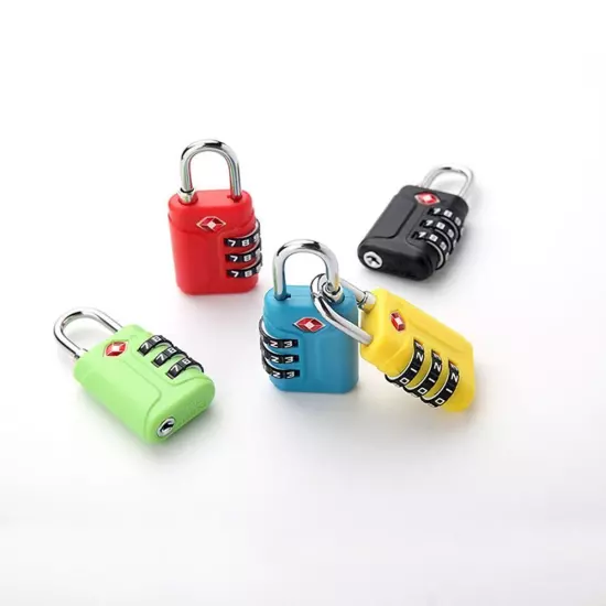 Padlock Customs Password Lock Anti-theft Suitcase Luggage Coded Lock Travel