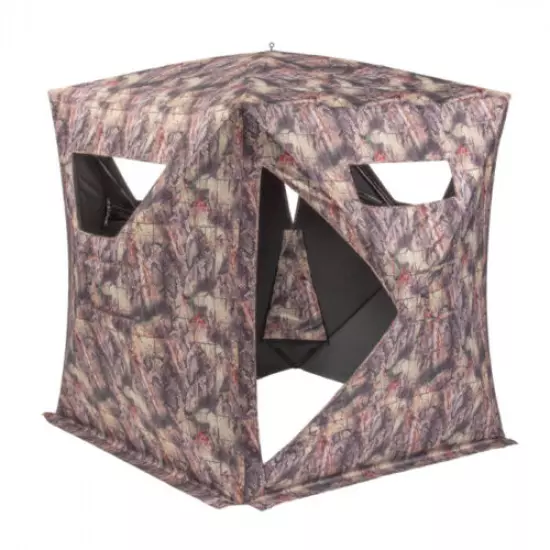 Native Shawnee 2 man Ground Hunting Blind / Hide- Deer Turkey Predator Photograp