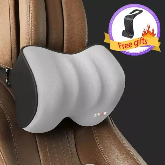 Car Pillow Car Lumbar Support Back Cushion Car Seat Neck Pillow Auto Pillow