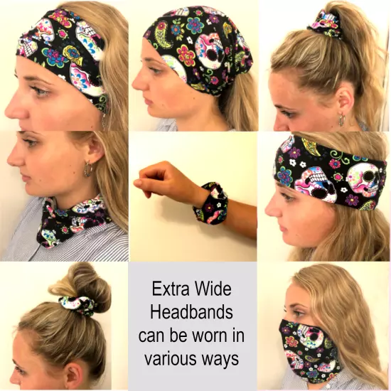 Wide Headbands, Discounts for multiples! Great for Adults and Youth