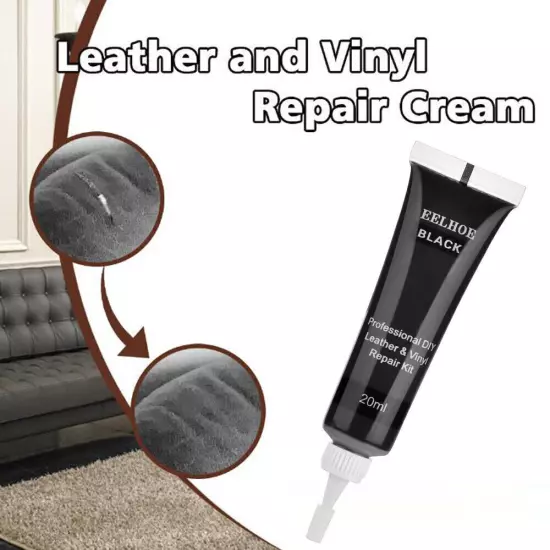 Advanced Leather Repair Kit Filler Vinyl DIY Car Seat Patch Sofa Rip Holes