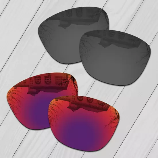 POLARIZED Replacement Lenses For-Oakley Frogskins OO9013 Sunglasses Anti-Scratch