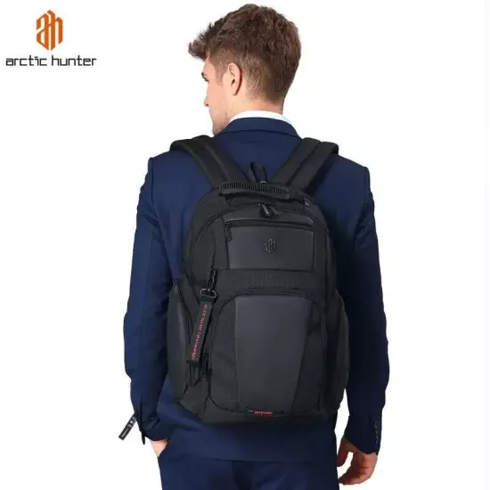 ARCTIC HUNTER Capacity Waterproof Laptop Business Backpack Men school Travel bag