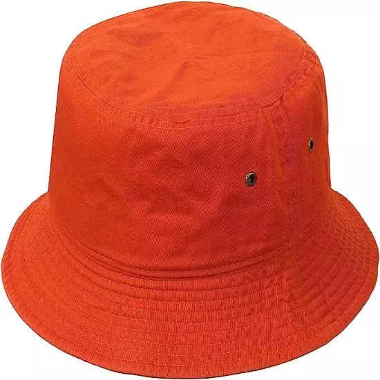 Bucket Hat Boonie Visor Hunting Fishing Outdoor Summer Cap Unisex 100% Cotton