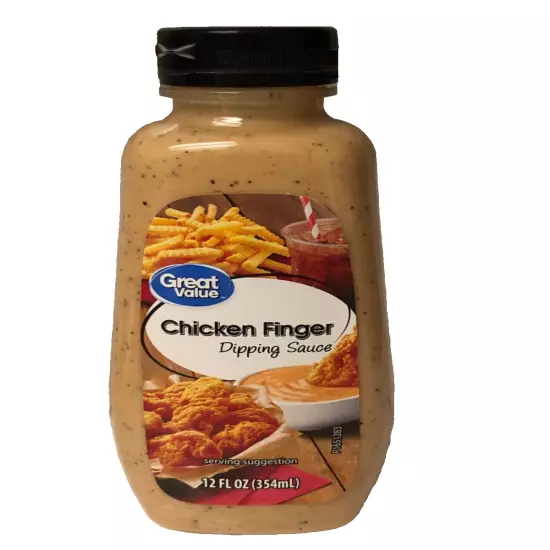 NEW GREAT VALUE CHICKEN FINGER DIPPING SAUCE 12 FL OZ BOTTLE RAISING CANES TASTE