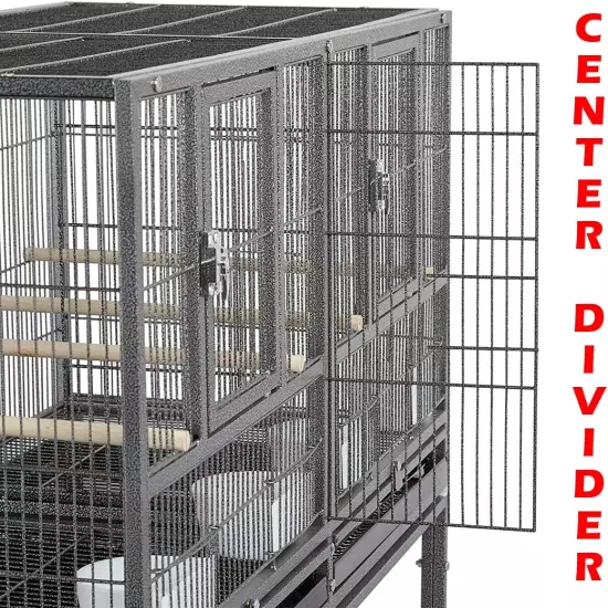 1/2/3-Combo Stacker Center Divided Breeder Breeding Bird Flight Double Rolling C