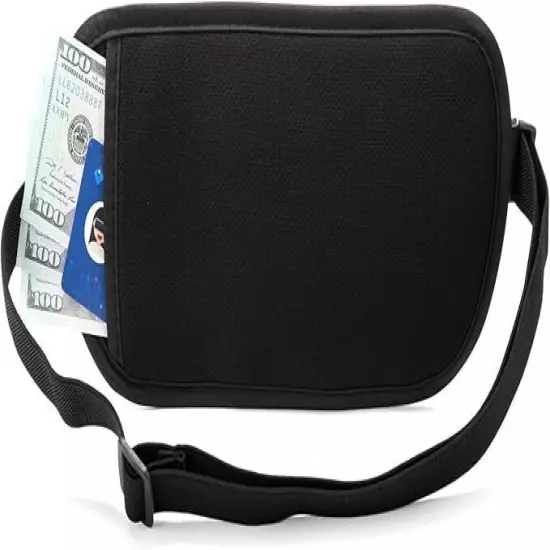 Money Belt Hidden Passport Holder Travel Wallet With RFID Blocking - Fanny Pa...