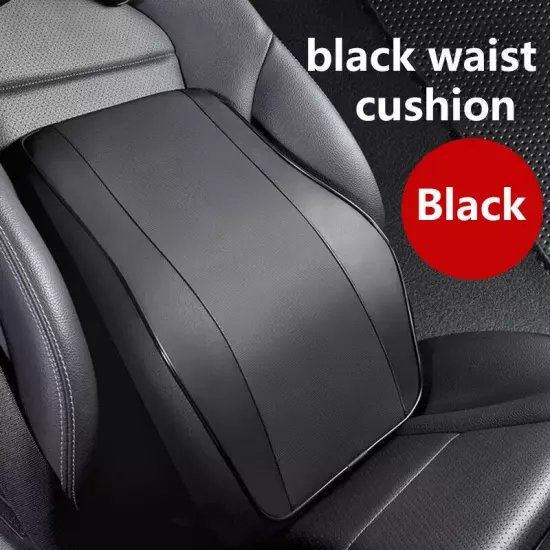 Car Lumbar Pillow Headrest Neck Rest Head Support Car Memory Foam Head Cushion