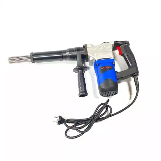 1400W Electric Pistol Grip Needle Scaler Welding Slag Paint Descaling Gun