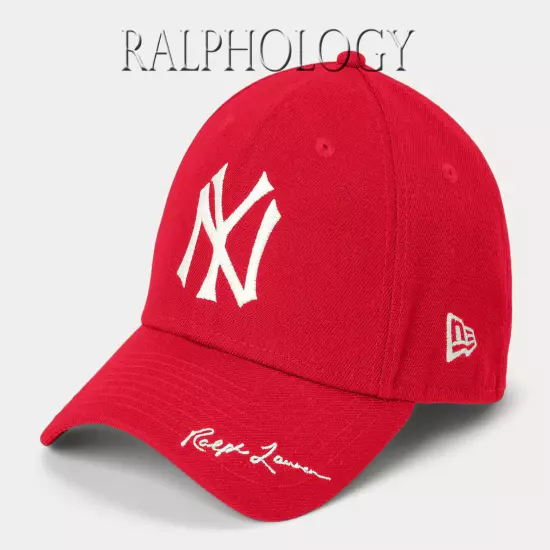 New York NY Yankees Polo Ralph Lauren 49FORTY New Era Big Pony Baseball Hat Cap