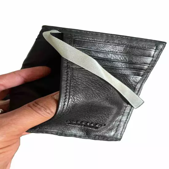 Travelon Bifold Wallet Men Credit Card Holder RFID Blocking