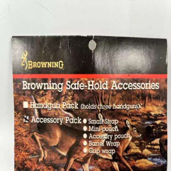 Browning Safe-Hold Pistol Accessory pack 154022 Mini Pouch Grip barrel wrap grip