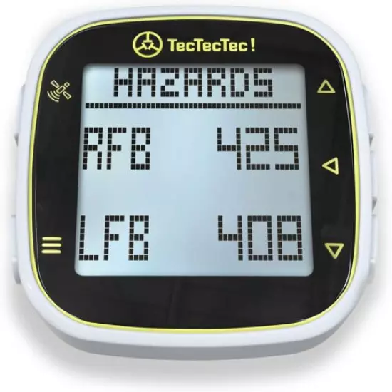 TecTecTec ULT-G Ultra-Light Golf GPS Handheld with Rechargeable Battery