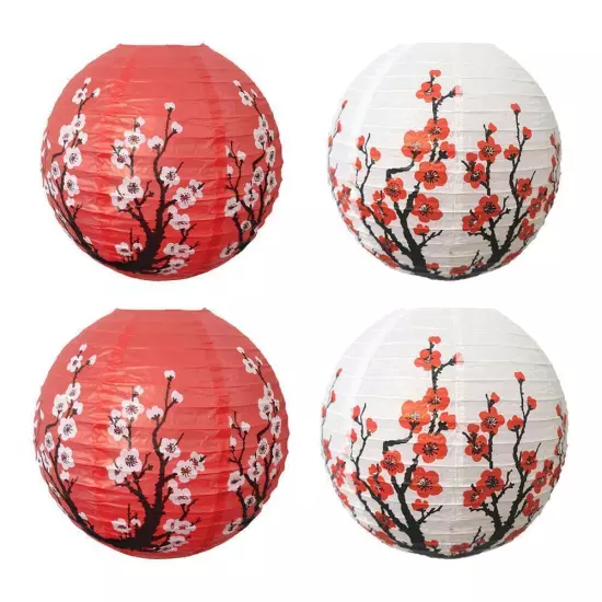 Plum Blossom Circular Paper Lamp BEST2024