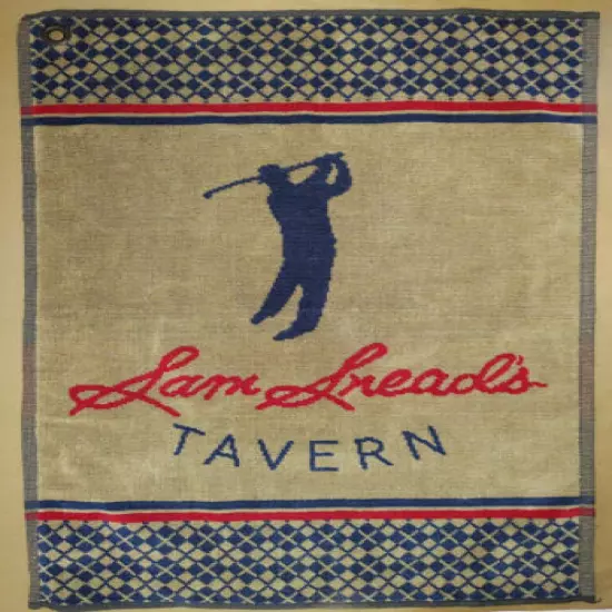 Sam Snead's Tavern Golf Towel (Sir Christopher Hatton 100% Cotton Made-Belgium