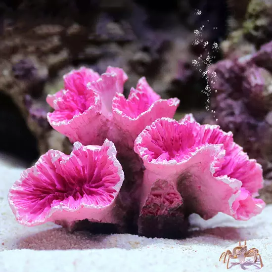 Artificial Resin Coral Reef Aquarium Ornaments Fish Tank Lanscaping Shell Decor